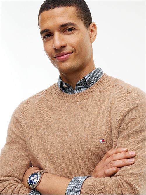lambswool crew neck TOMMY HILFIGER | MW0MW36535RFG